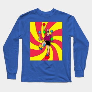 Juggler Juggling Circus Performers Long Sleeve T-Shirt